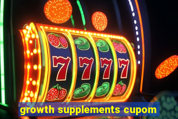 growth supplements cupom